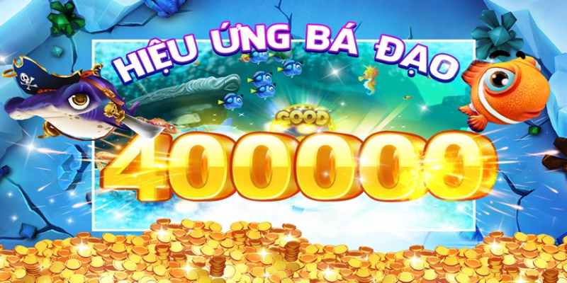 Giao diện game trùm cá cực kỳ bá đạo